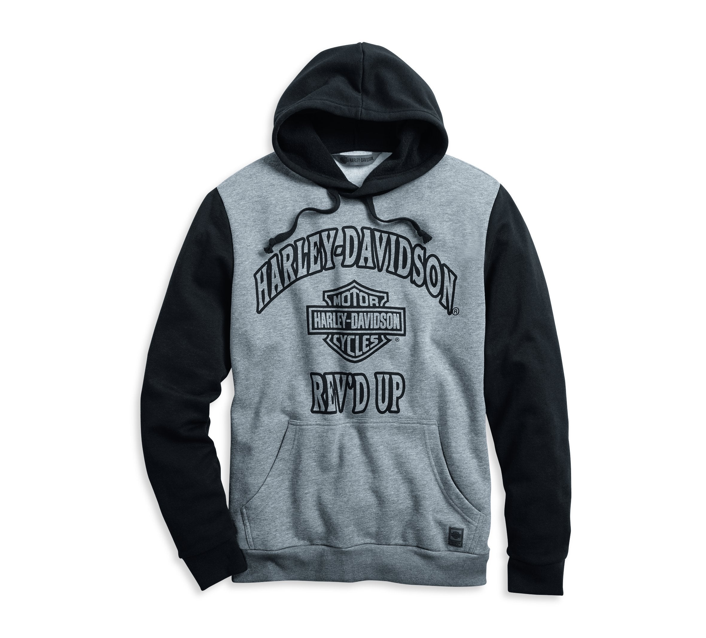Harley-Davidson Men's Bar & Shield Logo Pullover Hooded Sweatshirt