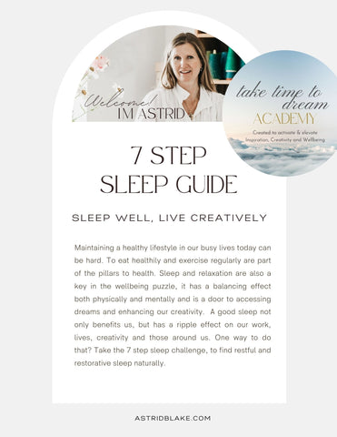 Astrid Blake's 7 step sleep guide
