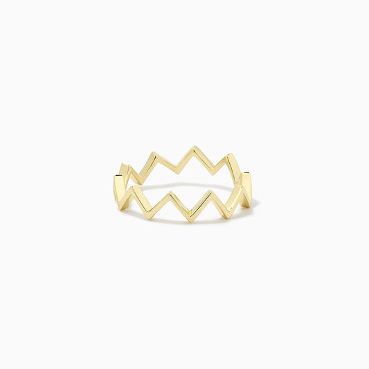 Gold Chunky Chain Ring in Size 8 | Women's Jewelry by Uncommon James