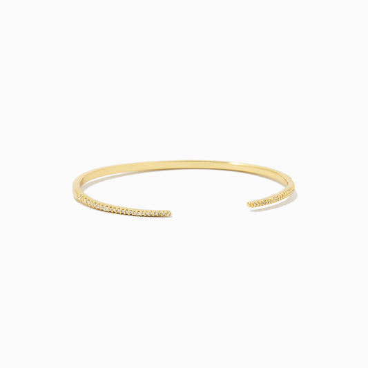 Gold Spiral Snake Bangle Bracelet | Women's Jewelry by Uncommon James