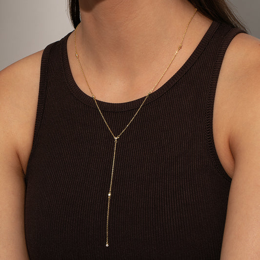 INSPIRE LARIAT NECKLACE – JAECI