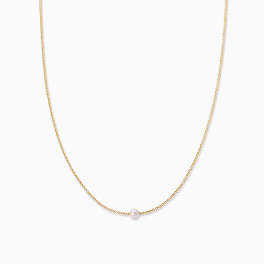 18K Gold Plated Fun Flirt Pearl Necklace