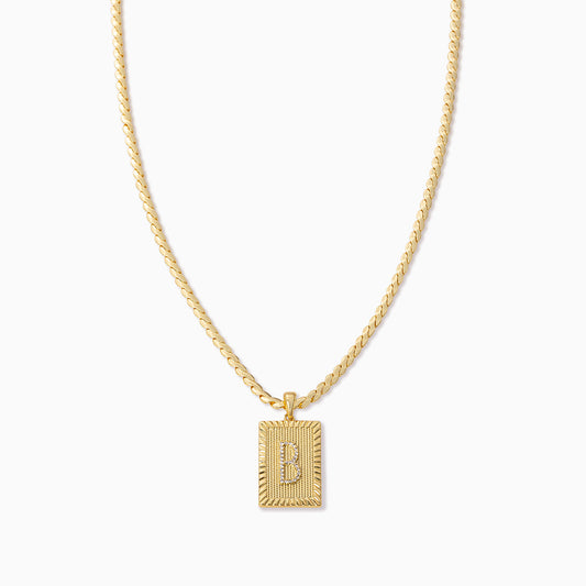 Uncommon James Women's Initial Remember Me Chain Bracelet