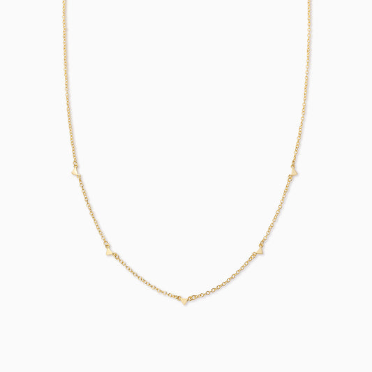 Uncommon James Women's Side Cross Chain Necklace