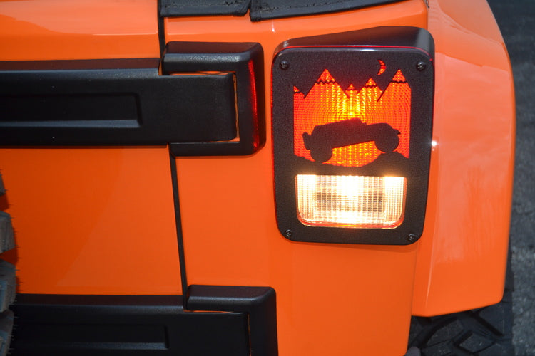 Jeep® Tweaks JK Terrain Tail Light Guards for 07-18 Jeep® Wrangler & W –  Under The Sun Inserts