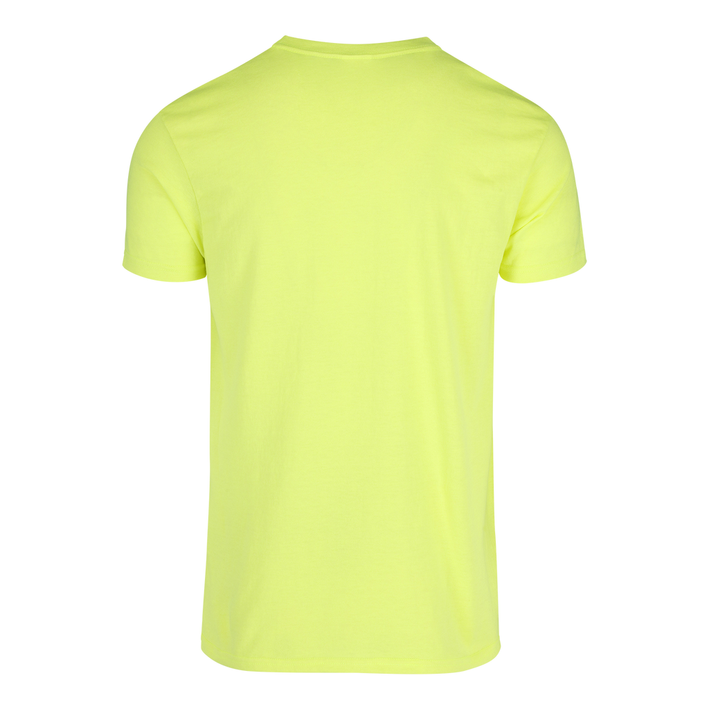 Men’s Crew Neck Short Sleeve T-Shirt (Neon Yellow) – YazbekUSA