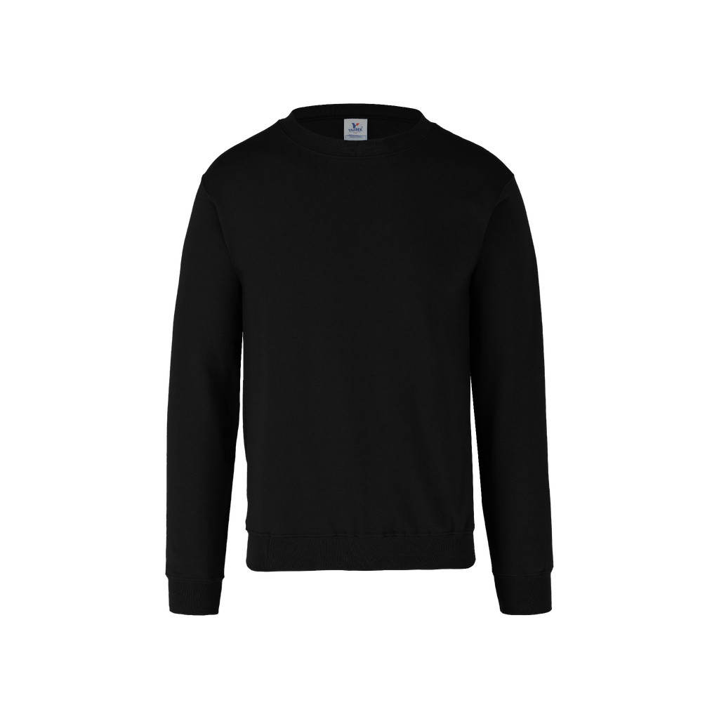 Adult’s Unisex Crew Neck Sweatshirt (Black) – YazbekUSA