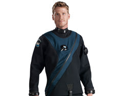 DUI CF200 drysuit overlay