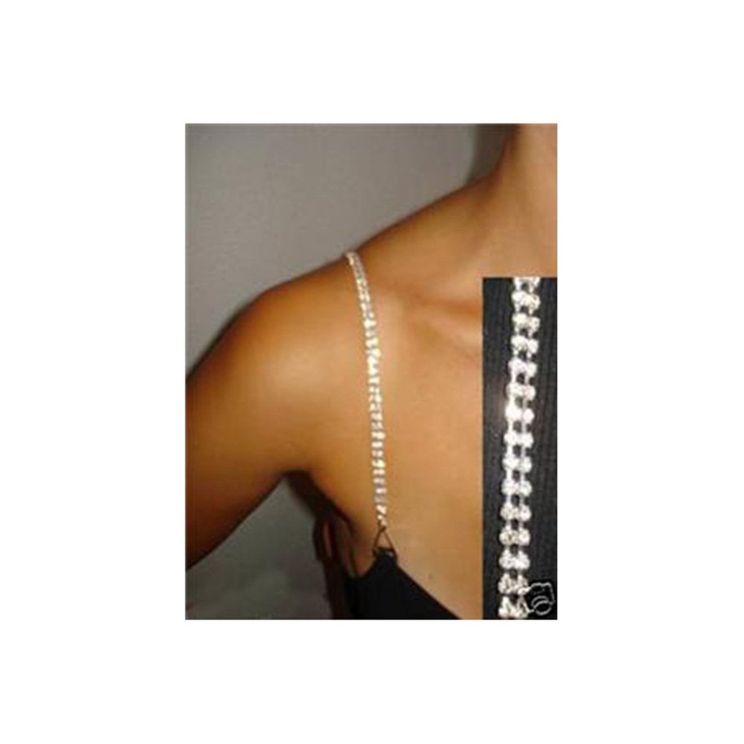 swarovski crystal bra straps