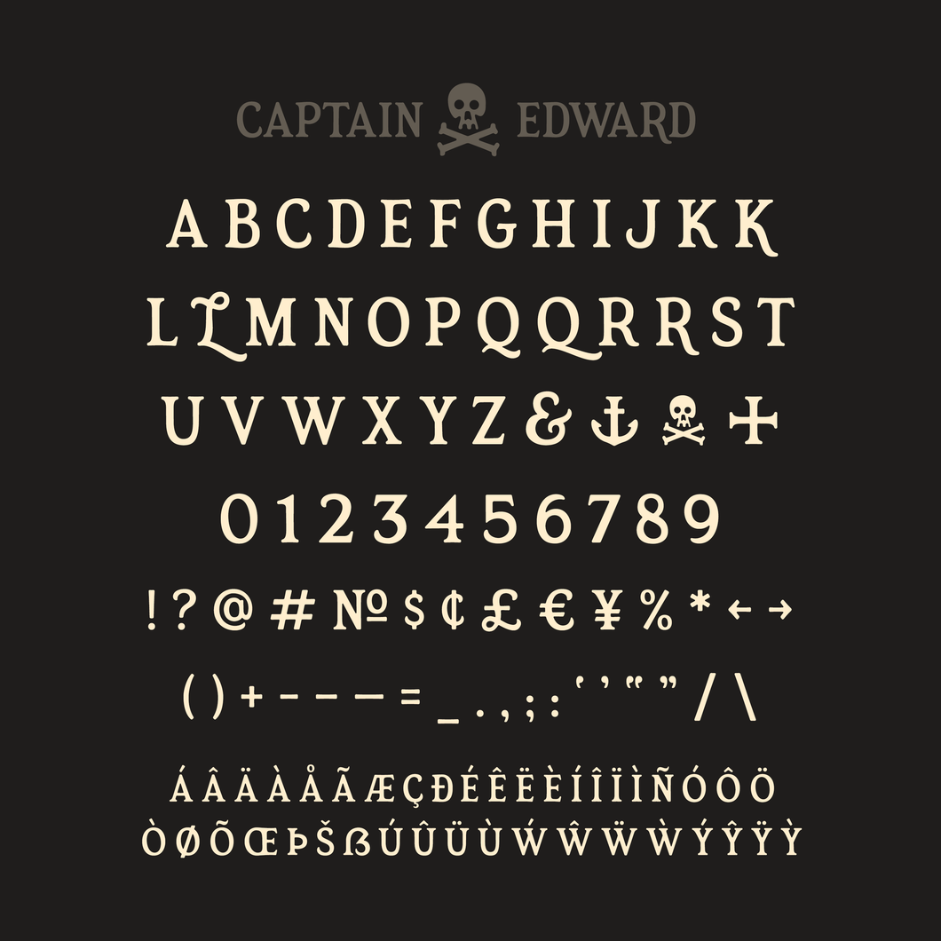 Captain Edward Font Simplebits