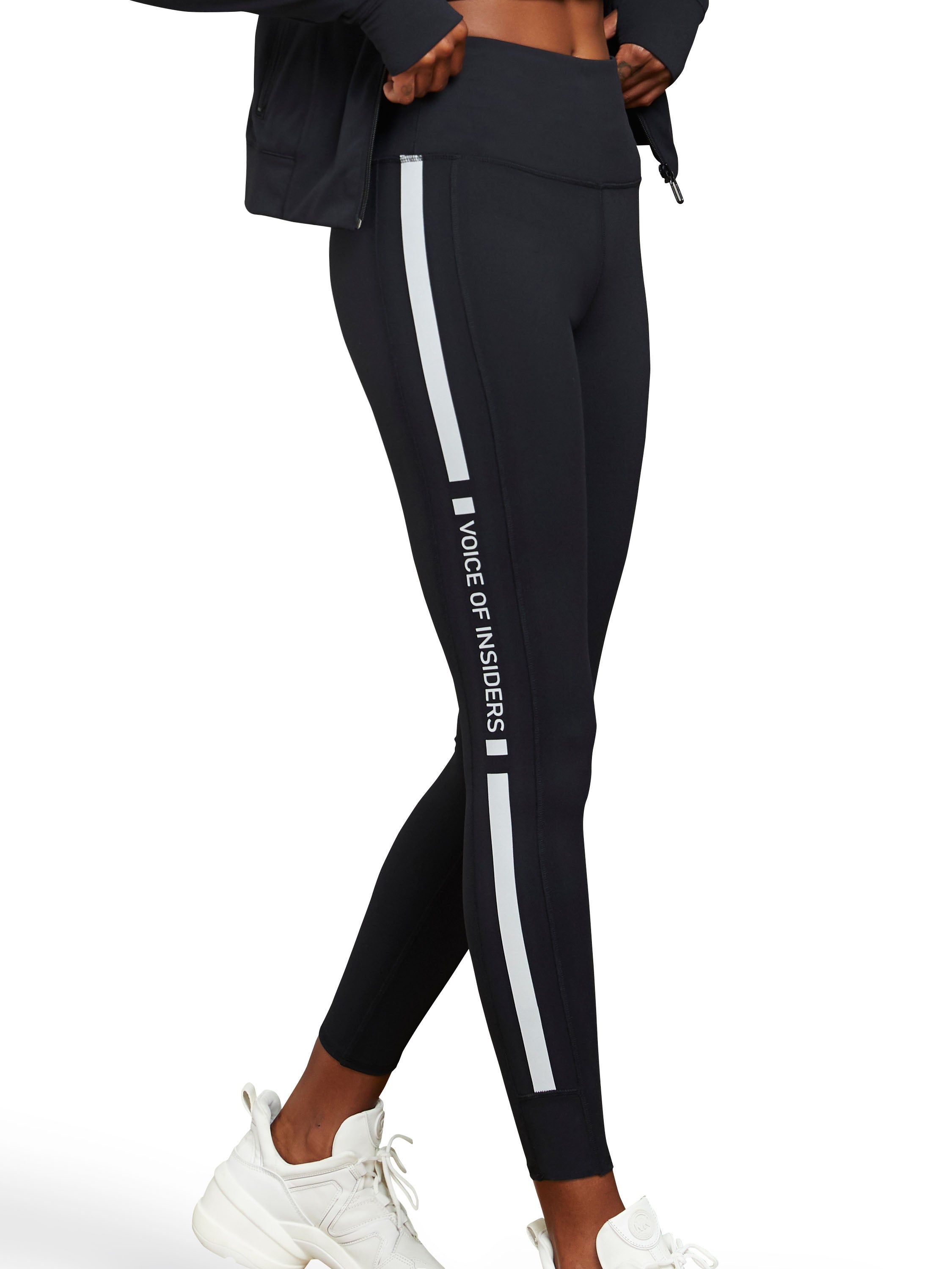 LS008 Black Stretch Pants - Nefful Singapore Holdings