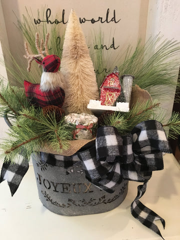 Christmas gift basket