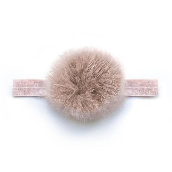 pom pom headband baby