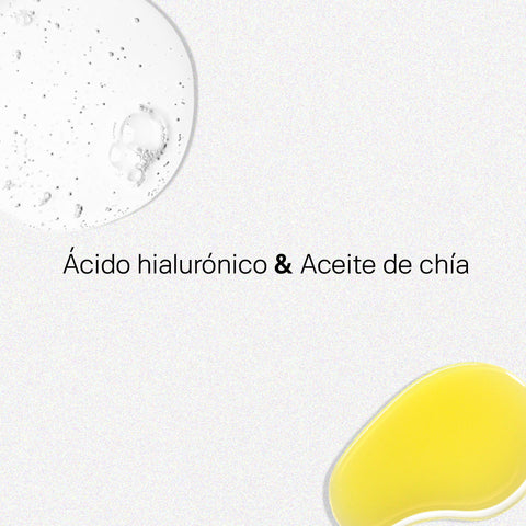 ácido hialurónico + chía + antiedad