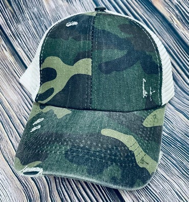 Lake Bum - Distressed Hat