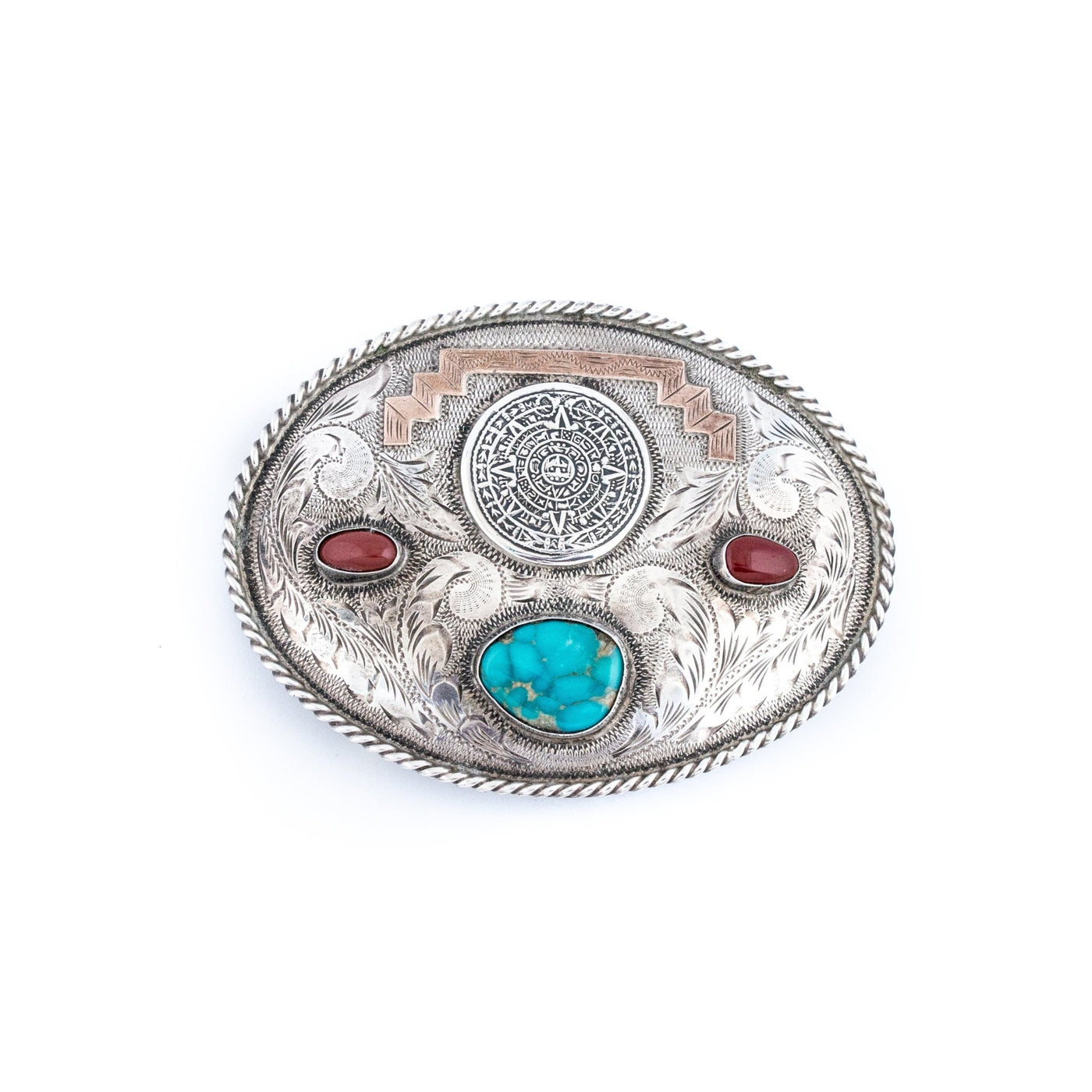 Aztec Pyramid Belt Buckle | Kingdom Jewelry