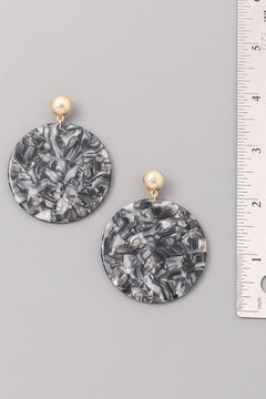 Marbled Earrings