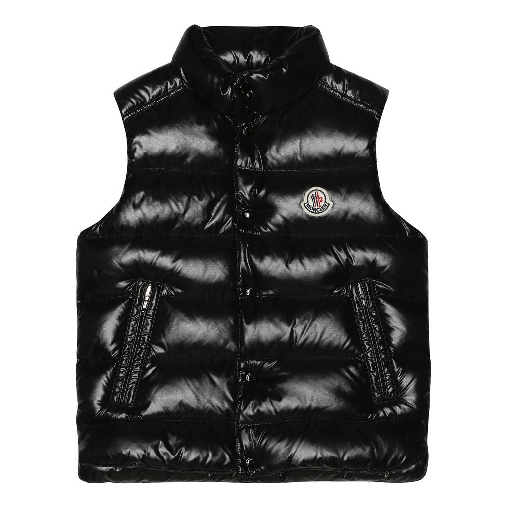 black puffer jacket moncler