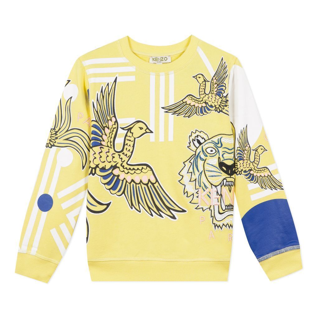 kenzo yellow sweatshirt