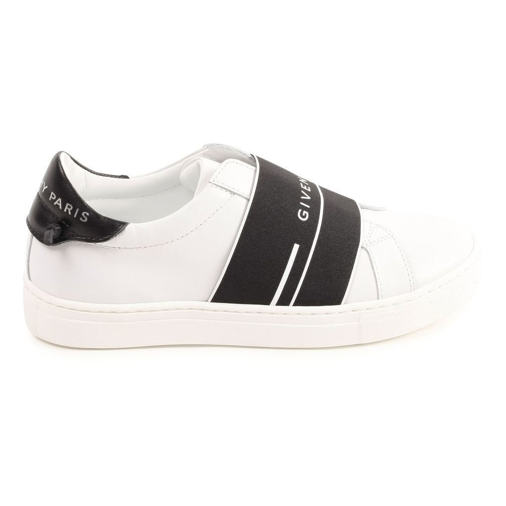 White Velcro Sneakers 26 / White by Kids Atelier