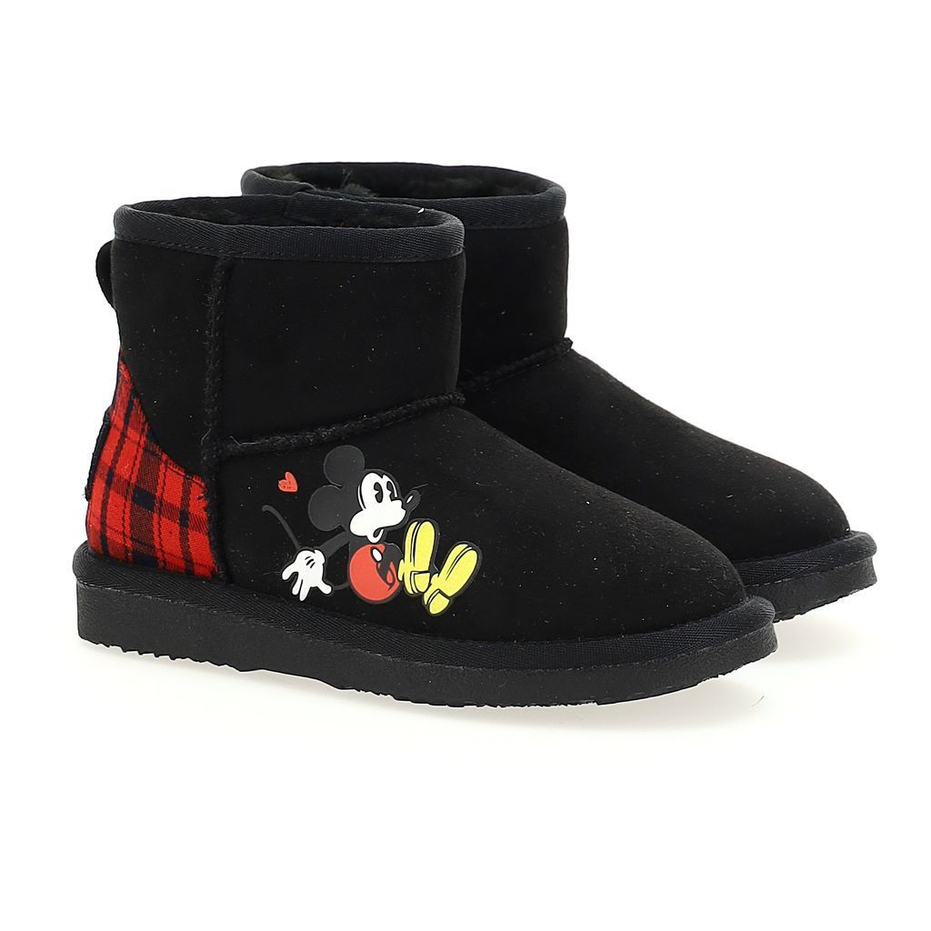 Toddler black clearance fur boots