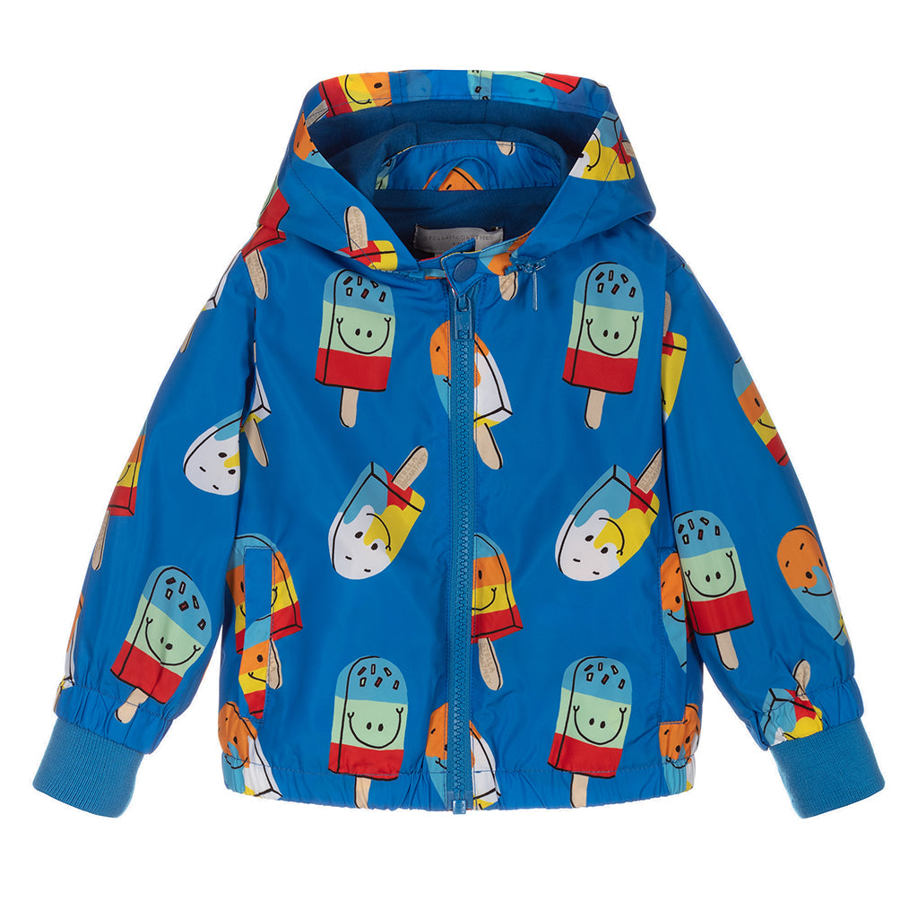 Kid Girl Blue tiger bomber jacket KQ41028-45, Kenzo Kids – A.T.L.R. Paris