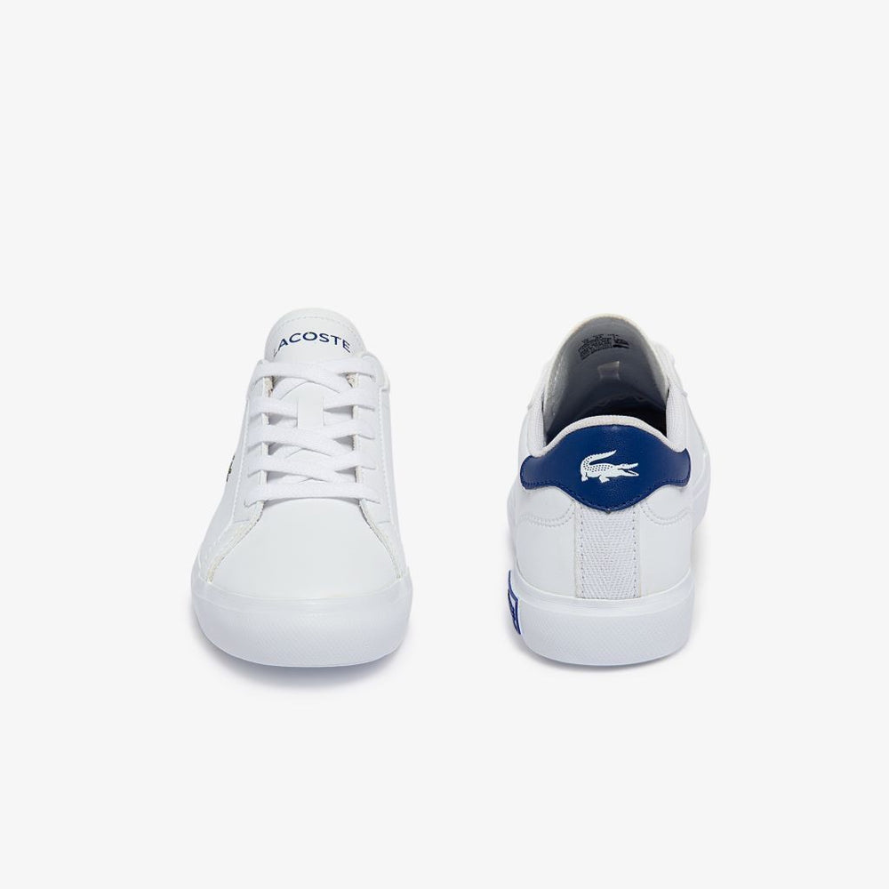 White Velcro Sneakers 26 / White by Kids Atelier