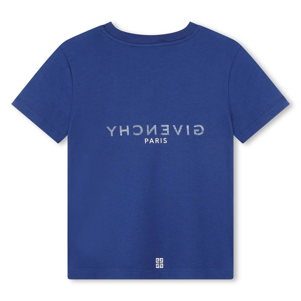 Givenchy Kids Blue Classic T-Shirt Givenchy