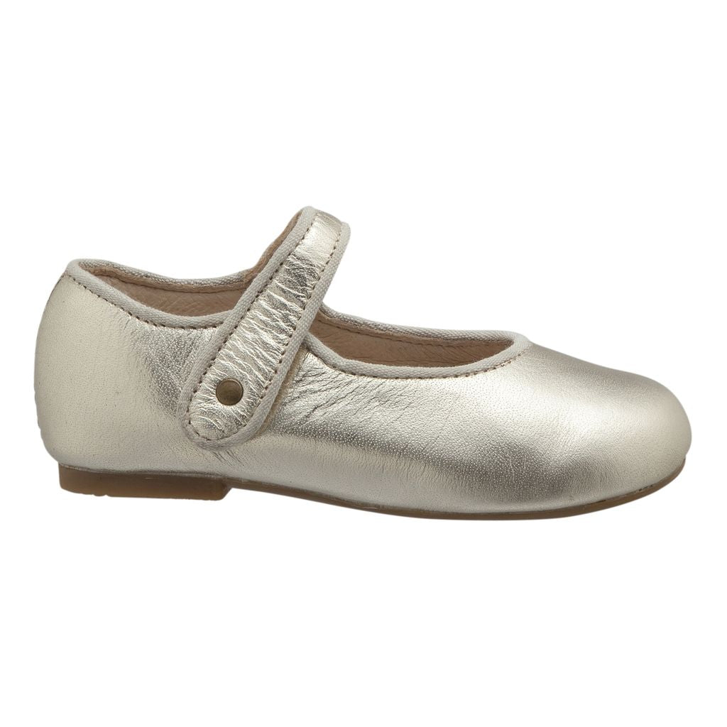 GOLD LADY JANE SHOES - kids atelier