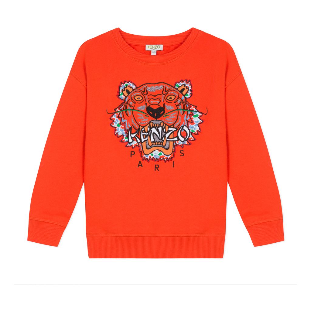 red kenzo jumper