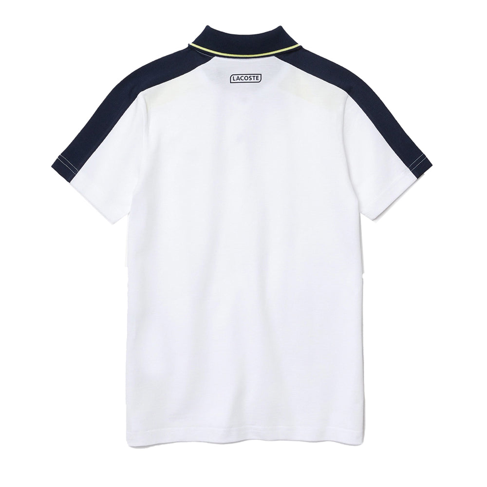 Navy Monogram Logo Trim Polo - kids atelier