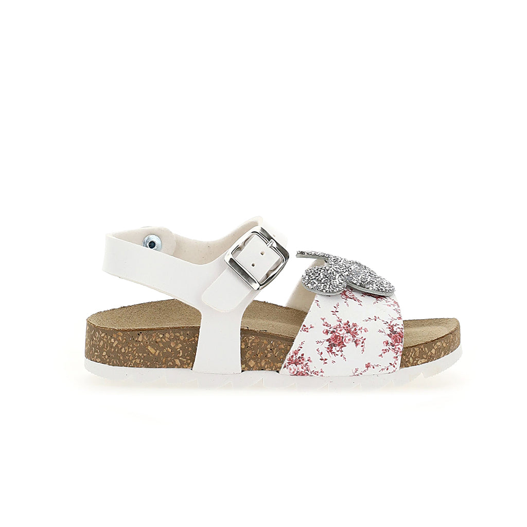 Moa Kids x Disney Mickey Mouse-print sandals - White