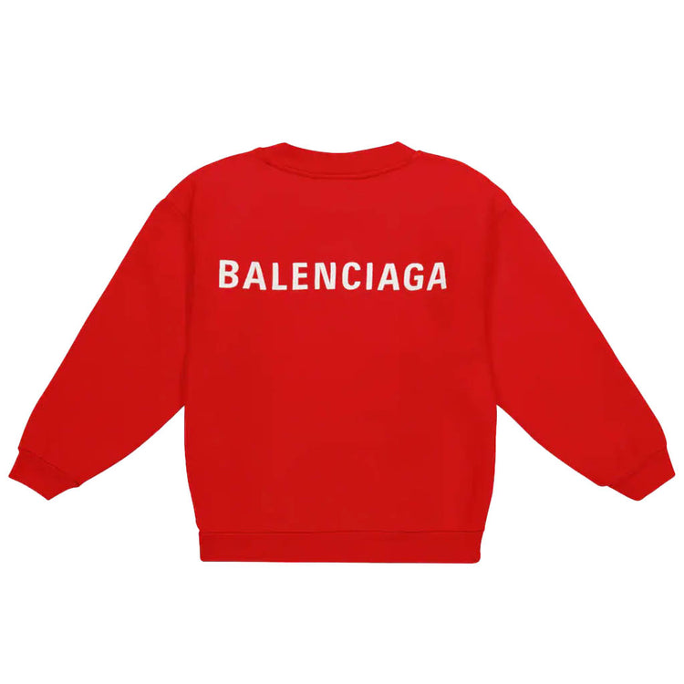 Mens Logomania All Over Sweater in Black  Balenciaga NL