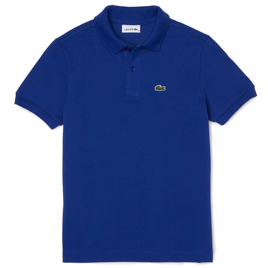 Navy Monogram Logo Trim Polo - kids atelier