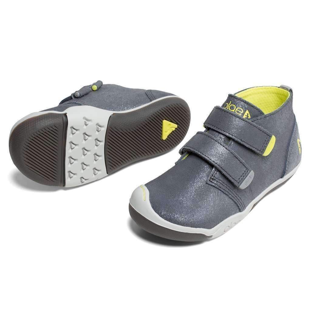 Plae Lou Metallic Gray Hightop Shoes 