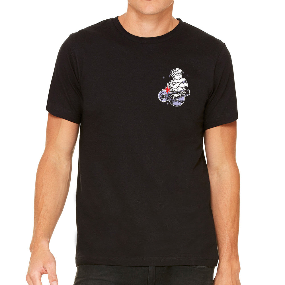 Magic Muffler Men's Black T-Shirt – Merch Method, Inc
