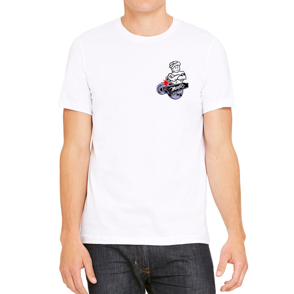 Magic Muffler Men's White T-Shirt – Merch Method, Inc