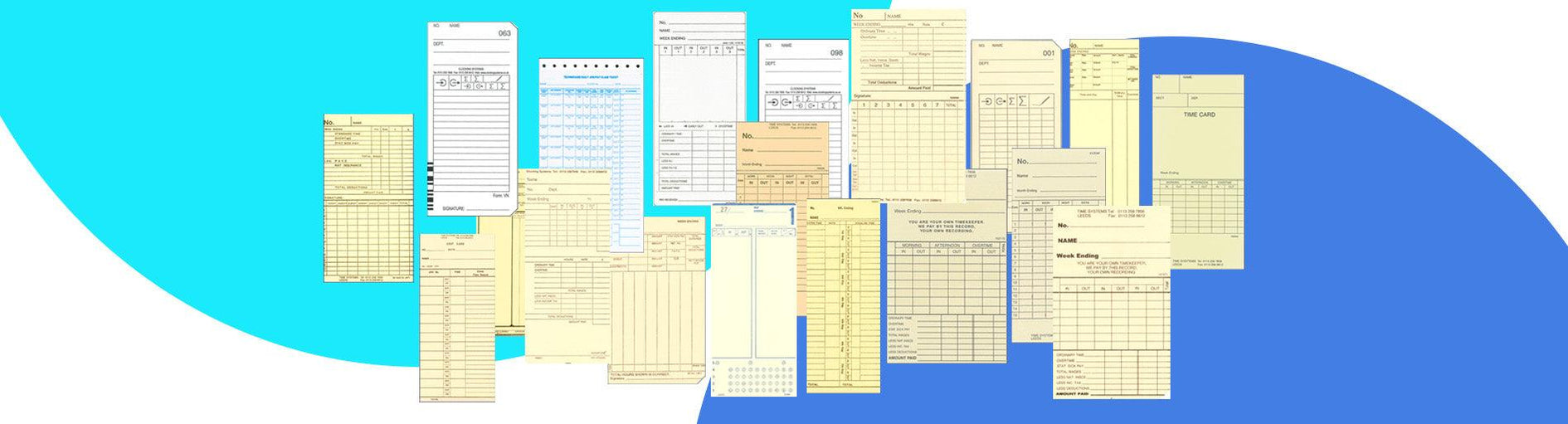 Time Clock Cards UK 1 Time and Attendance — ClockingSystems