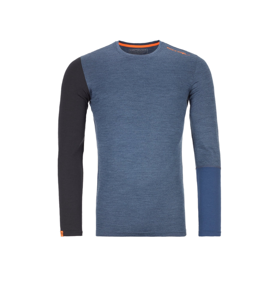 Men’s Ortovox 185 Rock'n'Wool Long Sleeve Merino Top Just Blue