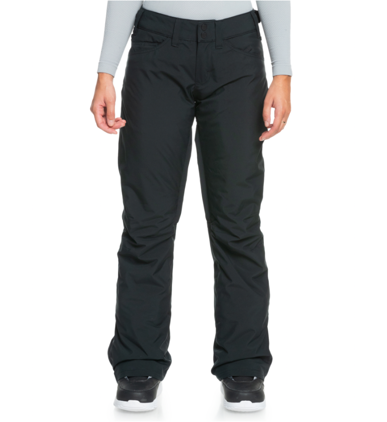 Roxy Women's Rising High Snow Pants with DryFlight Technology,  (KVJ0) True Black, Small : Clothing, Shoes & Jewelry
