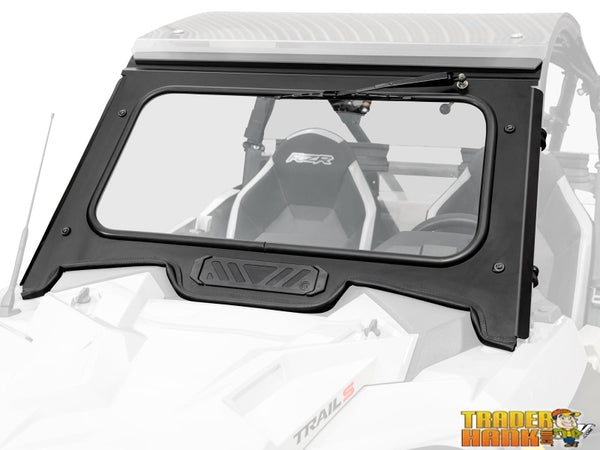 RZR Turbo S Laminated Glass Windshield with hand wiper