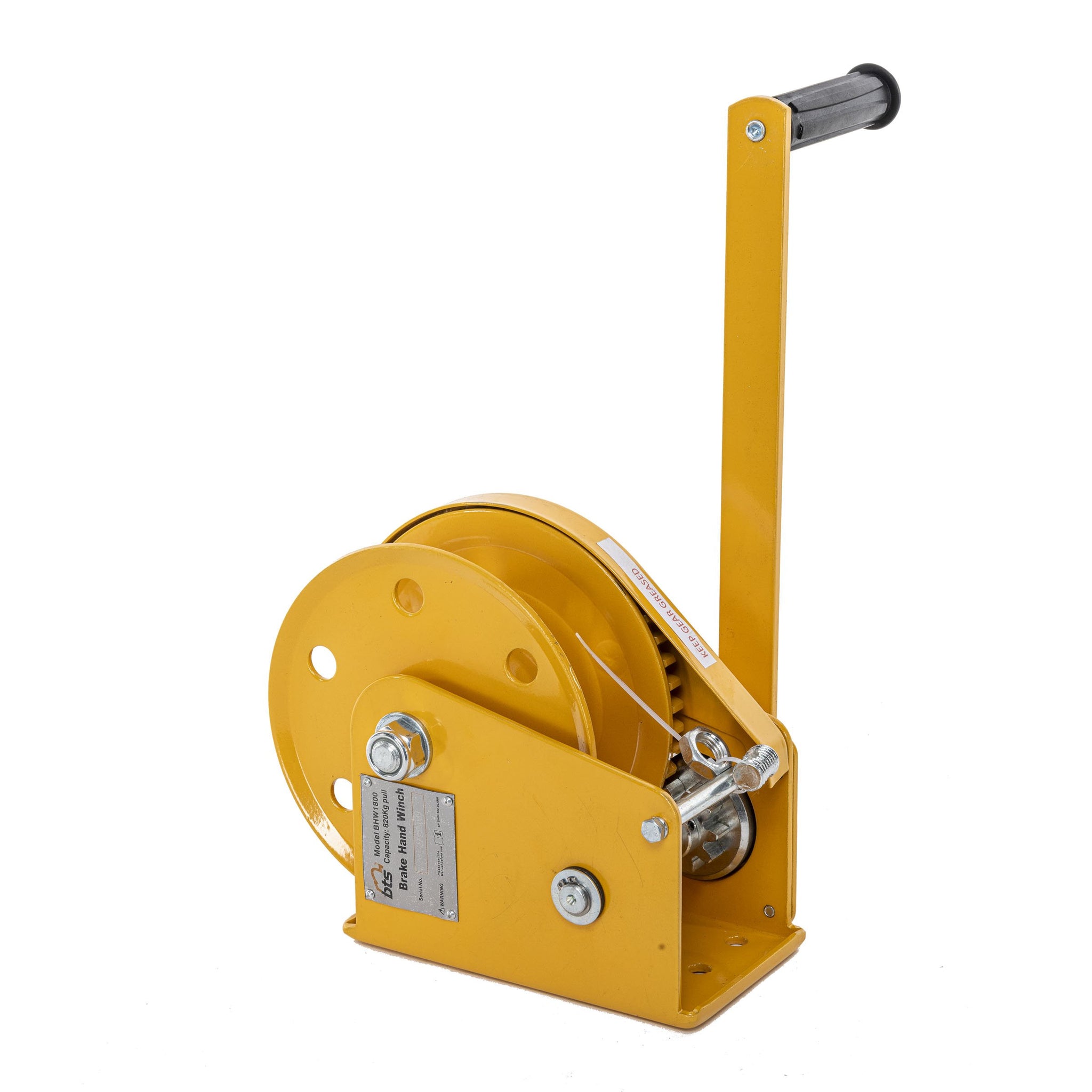 BTS Hand Winch 545kg Pulling 270kg for Lifting Bare Winch BHW1200 ...