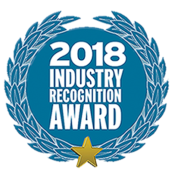 Industry recognition award 2018