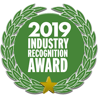 Industry recognition award 2019