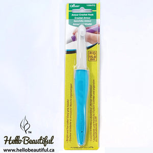 Amour Crochet Hook Size 10.0mm by Clover – Hello Beautiful Sewing