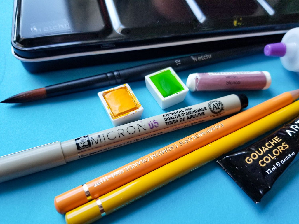 The BEST Mixed Media White Pencils, Paint Pens & Inks for Creating