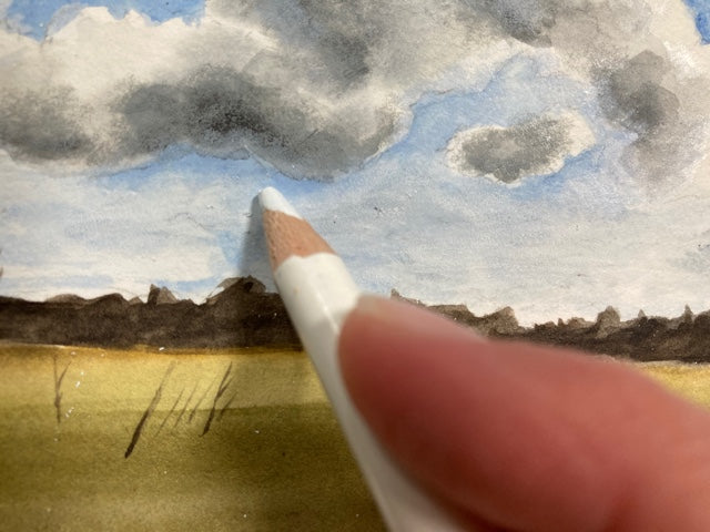 The 2 best ways to fix your whites in your watercolor paintings