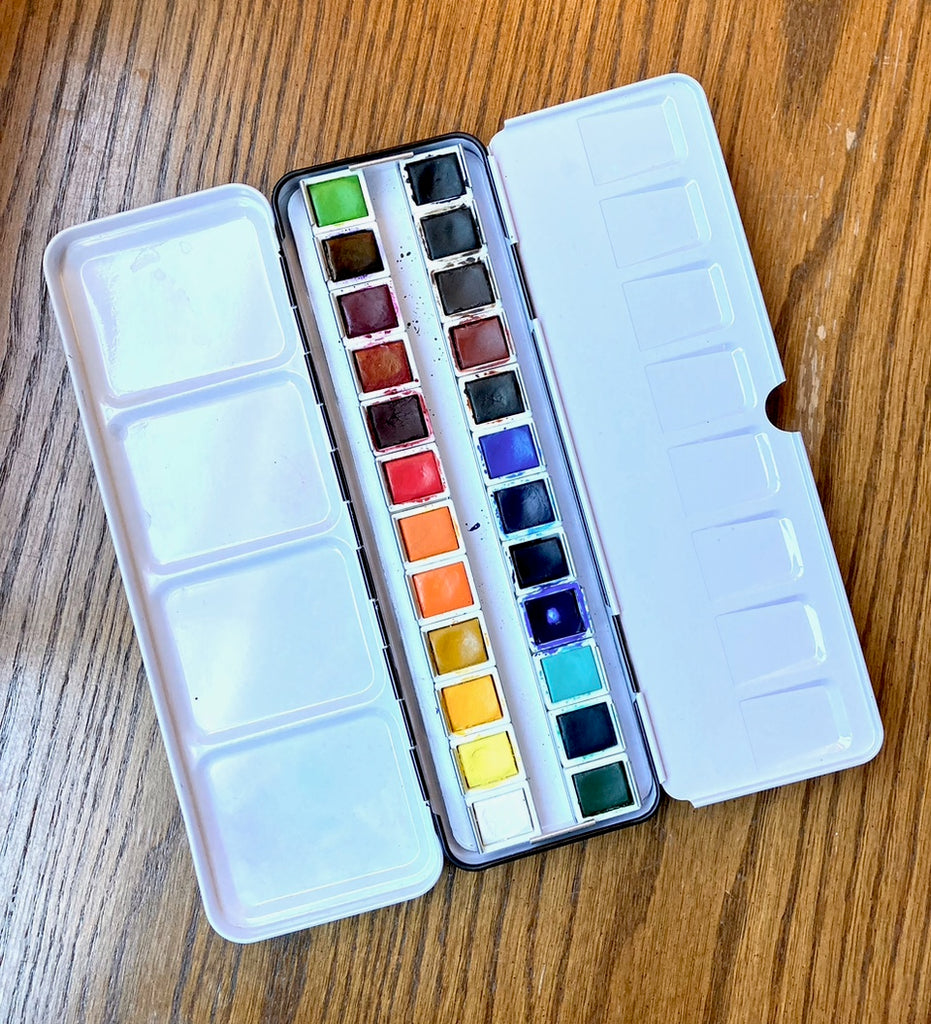 Tips and Ideas for Pearlescent Watercolours – Etchr Lab