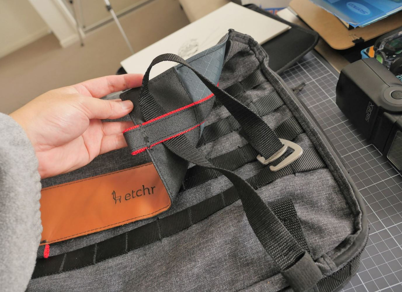 Etchr Art Satchel  Ultimate Art Bag For Artists On The Go – Etchr Lab