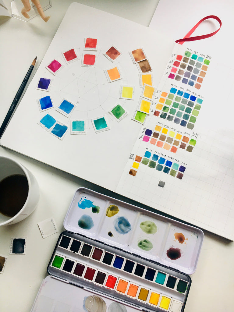 Demystify Your Color Palette with a DIY Color Wheel – Etchr Lab